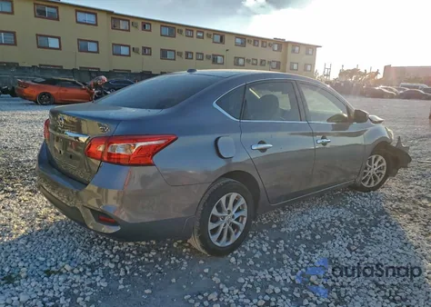 2018 Nissan Sentra S из США, поврежденный, VIN 3N1AB7AP3JL621663